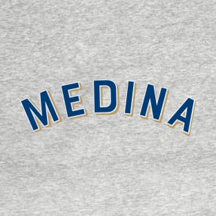 Medina Saudi Arabia Vintage Arched Type T-Shirt